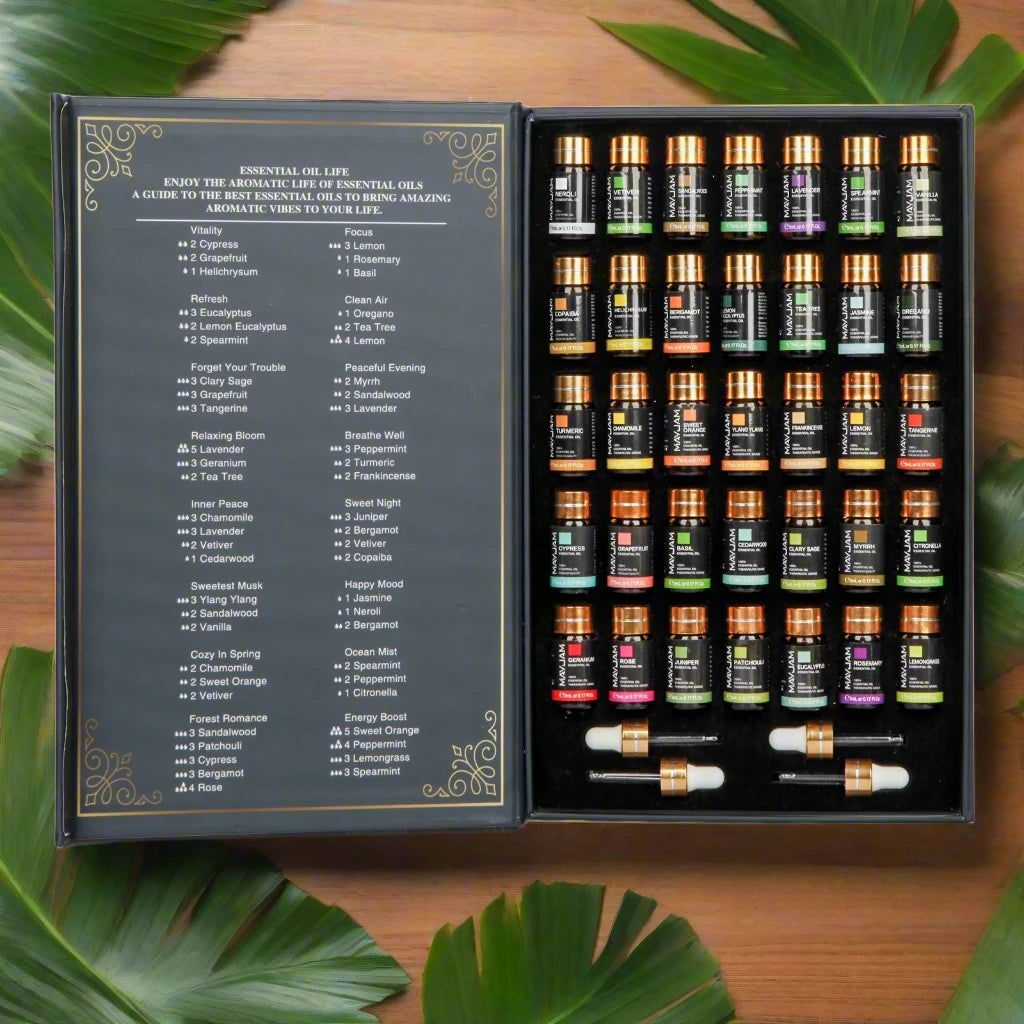 35 Piece Essential Oil Gift Set